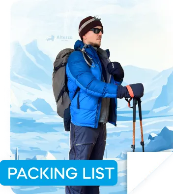 Recevoir la liste d’équipement Kilimandjaro en PDF