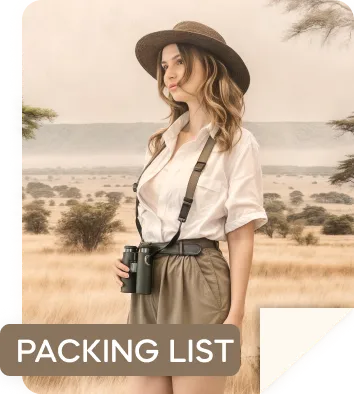 Liste d’équipement safari en PDF